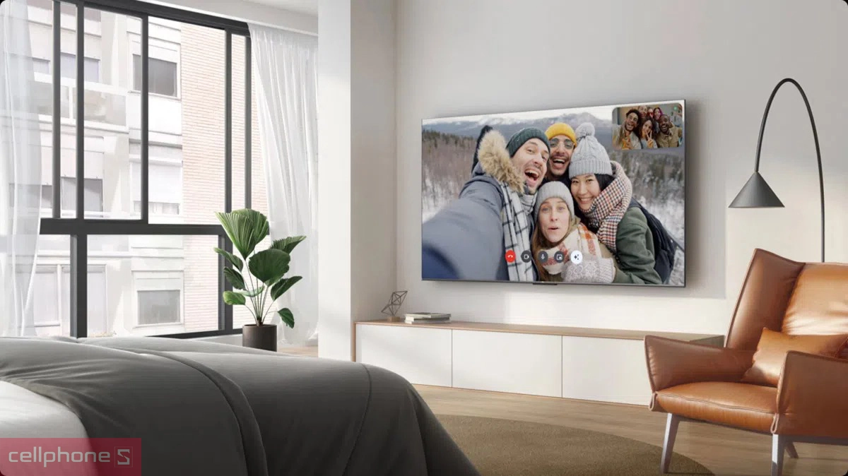 Thiết kế Google Tivi TCL QD Miniled 55C6KS 4K 55 inch 2025