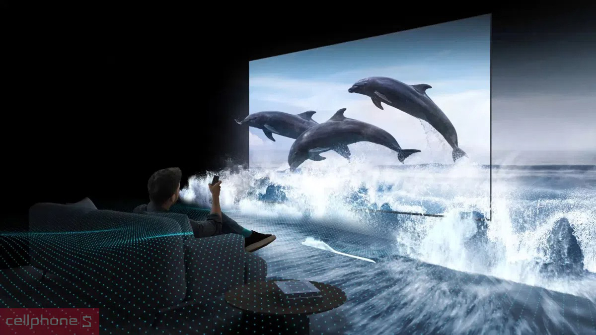 Âm thanh Google Tivi TCL QD Miniled 55C6KS 4K 55 inch 2025