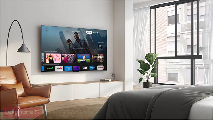 Tivi TCL 4K 55 inch 55P737 với kho ứng dụng đa dạng