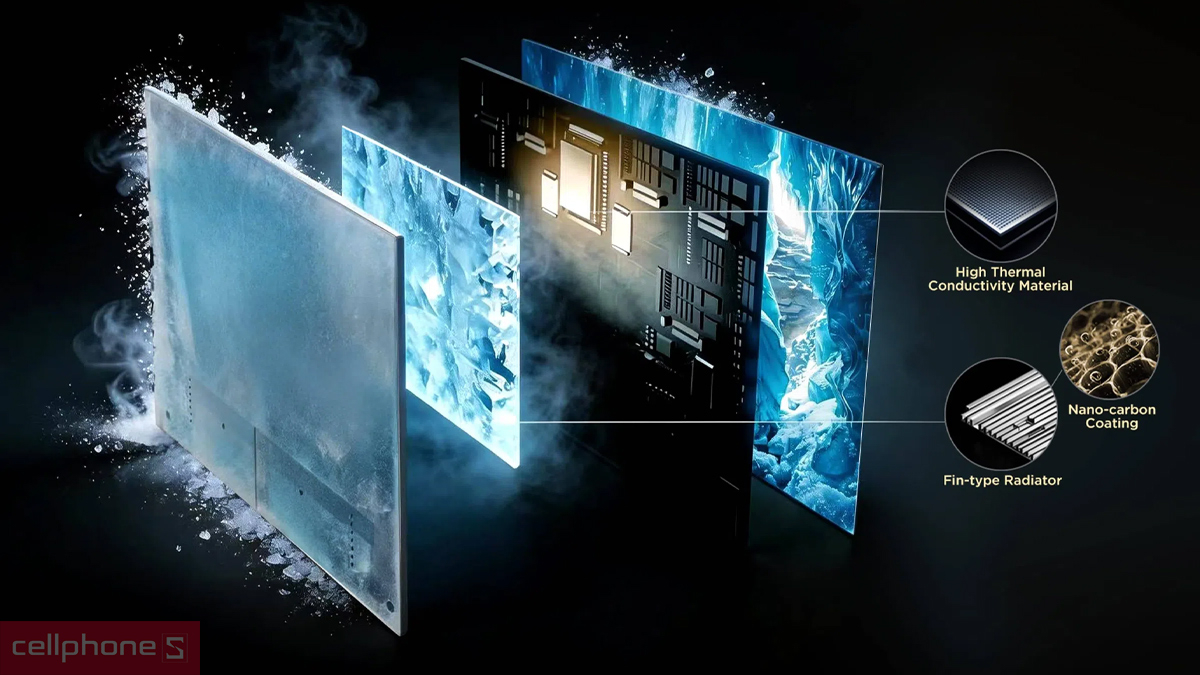 Thiết kế Google Tivi TCL QD-Mini LED 4K 65 inch 2026 65A400M