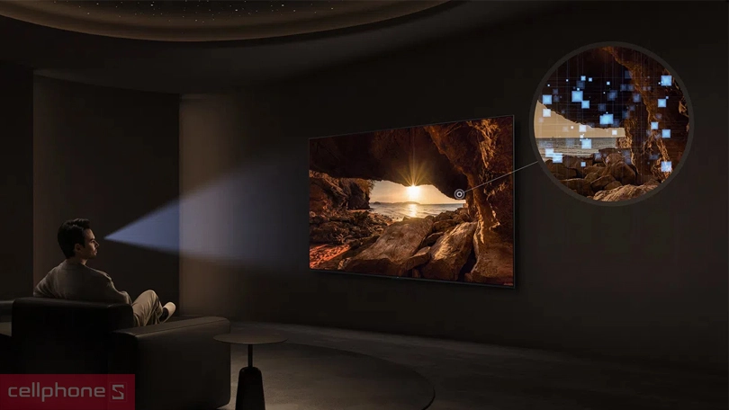 Công nghệ hiển thị của Google Tivi TCL QD-Mini LED 65C6K 4K 65 inch