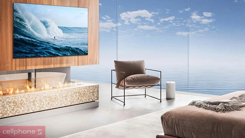 Thiết kế Google Tivi TCL QD-Miniled 65C6KS 4K 65 inch 2025