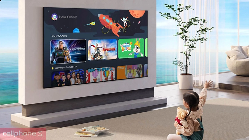 Trợ lý ảo trên Google Tivi TCL QD-MiniLED 65C7K 4K 65 inch 2025