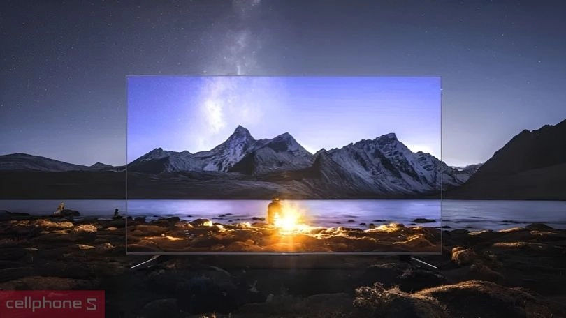 Thiết kế, kích thước Google Tivi TCL QLED 65C655 4K 65 inch 2024