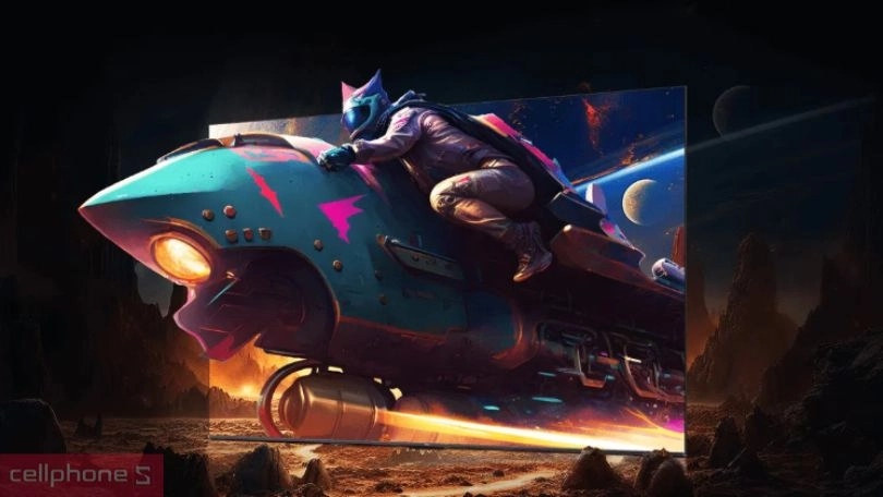 Công nghệ hiển thị của Google Tivi TCL QLED 65C655 4K 65 inch 2024