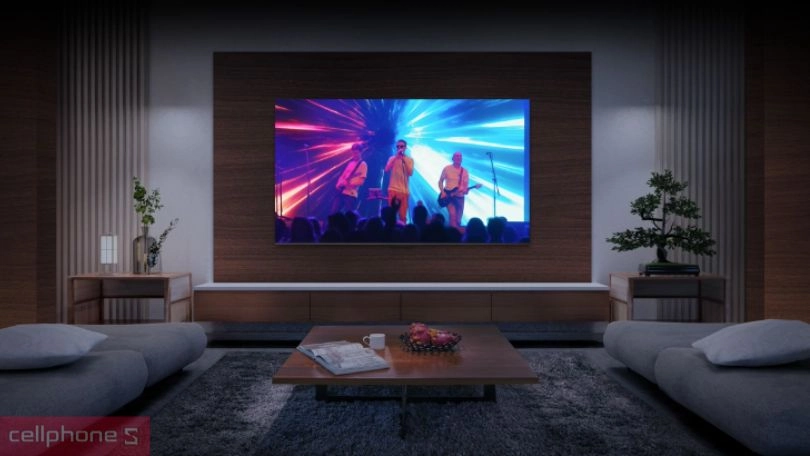 Tấm nền, tần số quét của Google Tivi TCL QLED 65C655 4K 65 inch 2024