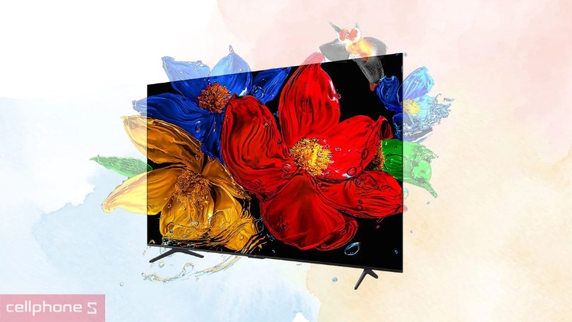 Công nghệ hiển thị tiên tiến của Google tivi TCL QLED 65P7K 4K 65 inch 2025