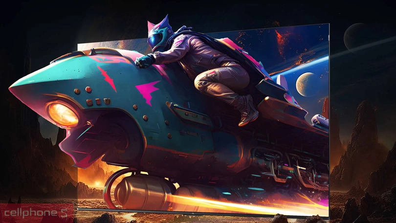 Màn hình, tần số quét của Google Tivi TCL QLED 65P8K 4K 65 Inch 2025