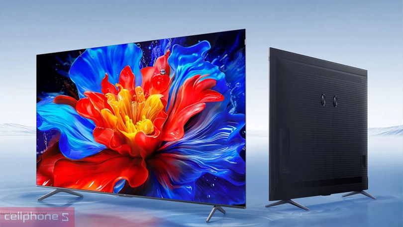 Thiết kế, màn hình của Google Tivi TCL QLED 65P8K 4K 65 Inch 2025