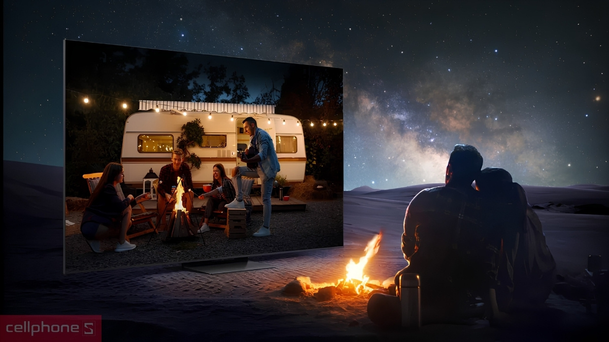 Thiết kế Google tivi TCL RGB-Mini LED 4K 65 inch 2026 (65RM7L)