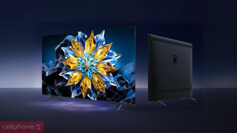 Thiết kế, kích thước màn hình của Google Tivi QLED TCL 75C69B 4K 75 inch