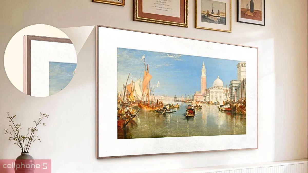 Độ mỏng của Google tivi TCL QD-Mini LED 4K 75 inch 2026 (75A400 Pro)