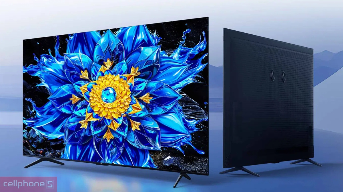 Thiết kế Google Tivi TCL QD-Mini LED 4K 75 inch 2026 75P8LS