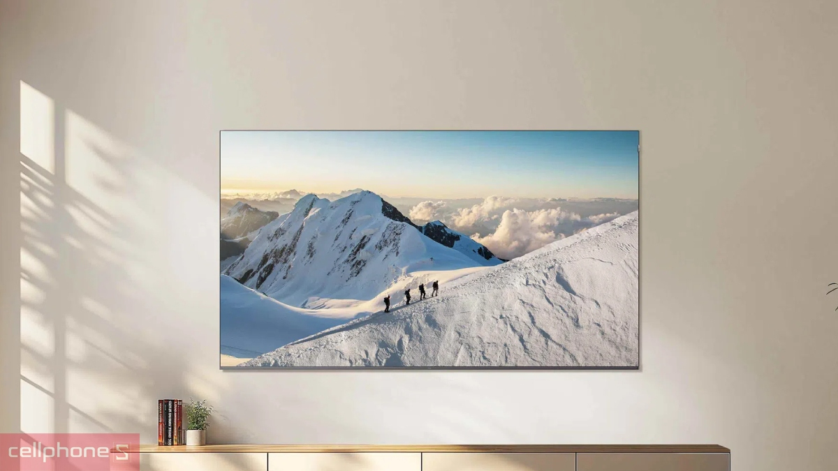 Công nghệ hiển thị Google Tivi TCL QD-Mini LED 4K 75 inch 2026 75P8LS