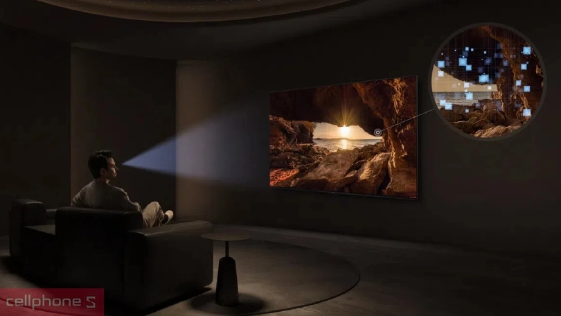 Công nghệ hiển thị của Google Tivi TCL QD-Mini LED 75C6K 4K 75 inch