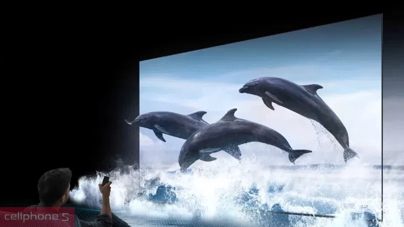 Loại màn hình, tần số quét Google Tivi TCL QD-Mini LED 75C6K 4K 75 inch