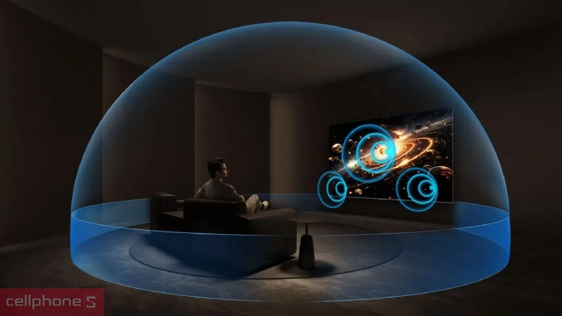 Công nghệ âm thanh trên Google Tivi TCL QD-Mini LED 75C6K 4K 75 inch