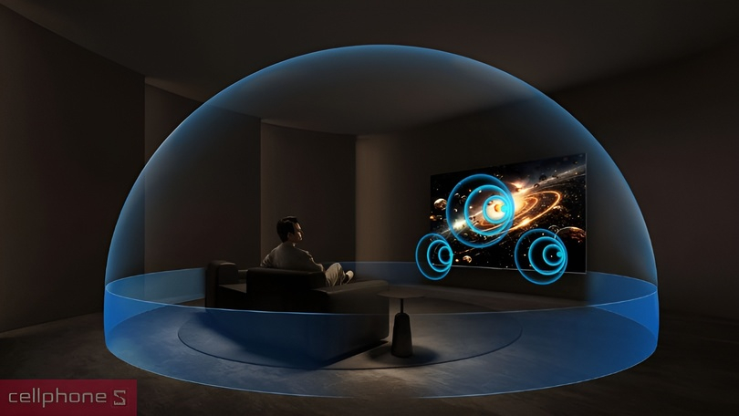 Chất lượng âm thanh của Các công nghệ hiển thị hiện đại của Google Tivi TCL QD-MiniLED 75C6KS 4K 75 inch 2025