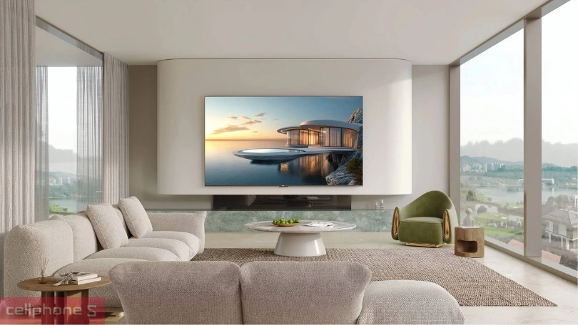 Google tivi TCL QD-MiniLED 75C7K 4K 75 inch 2025 - Màn hình lớn, hình ảnh QD-Mini LED 144Hz