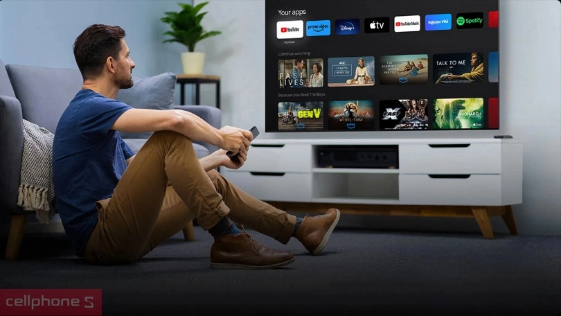 Tích hợp sẵn trợ lý Google và điều khiển bằng giọng nói