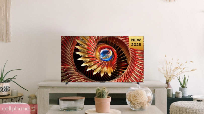 Google Tivi TCL QD-MiniILED 75C8K 4K 75 inch 2025 - Hình ảnh sắc nét, âm thanh tuyệt đỉnh