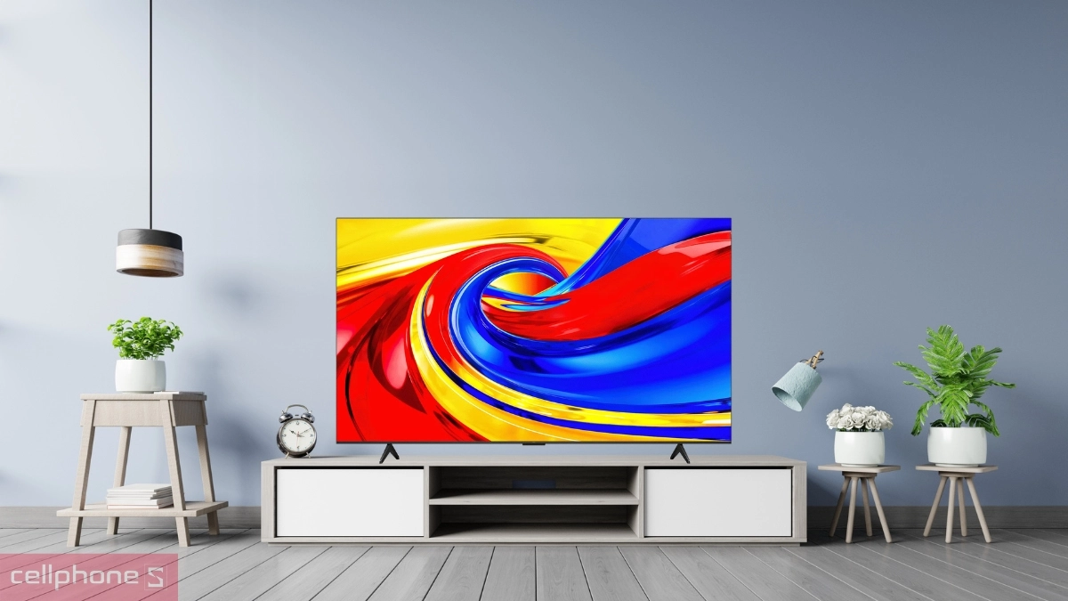 Thiết kế Google Tivi TCL QLED 4K 75 inch 2026 75P7L