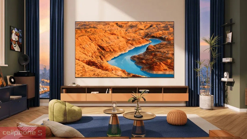 Trợ lý ảo, điều khiển qua app trên Google Tivi TCL QLED 75C655 4K 75 inch 2024