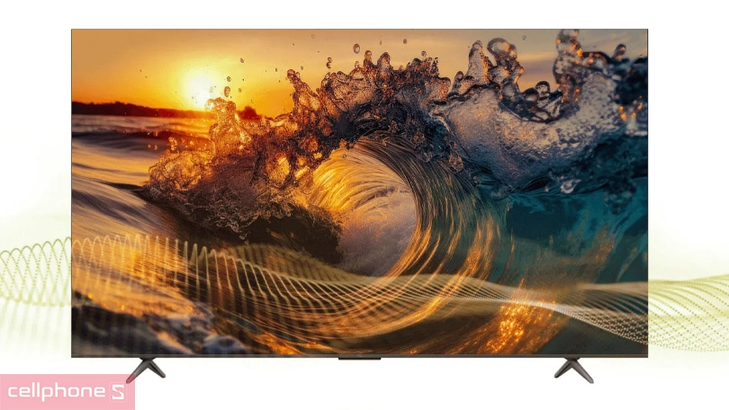 Chất lượng âm thanh của Google tivi TCL UHD 75P6K 4K 75 inch