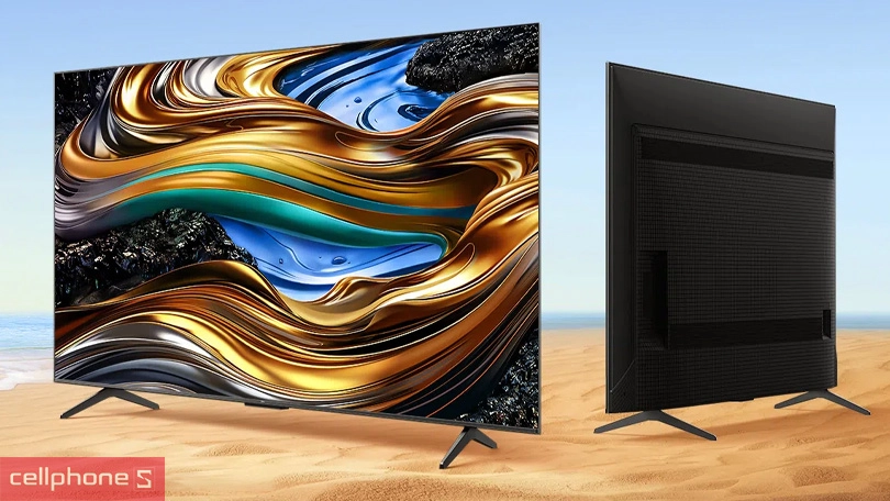 Thiết kế, kích thước Google Tivi TCL UHD 75P755 Pro 4K 75 inch 2024