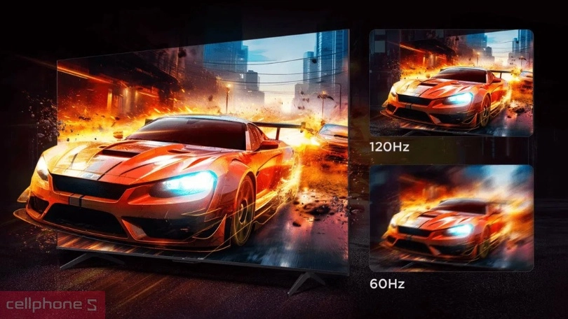 Tần số Tivi QLED TCL 85c69b 4k 85 inch