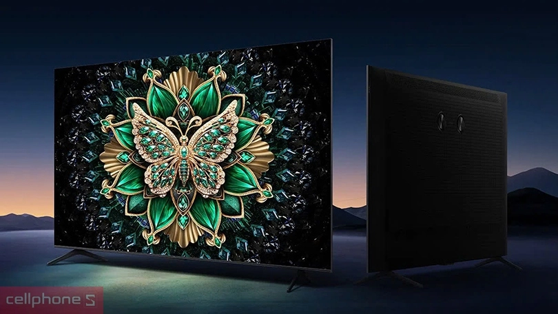 Thiết kế, kích thước Google Tivi TCL QD-Mini LED 85C6K 4K 85 inch