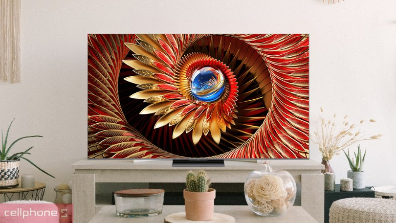 Google Tivi TCL QD-MINILED 85C8K 4K 85 inch 2025 - Viền siêu mỏng, nghe nhìn ấn tượng