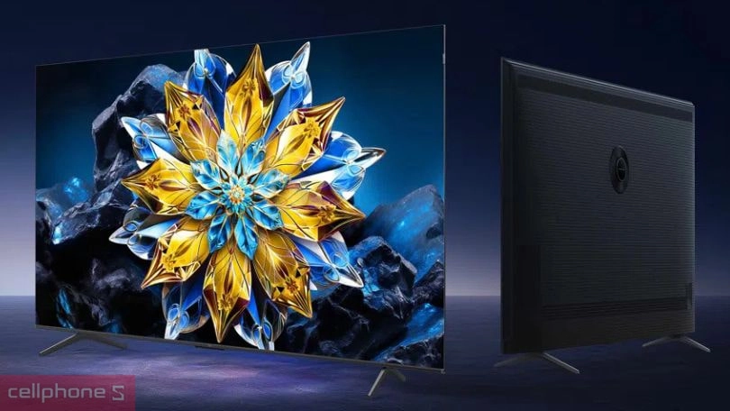 Thiết kế tivi QLED TCL 98C69B 4K 98 inch