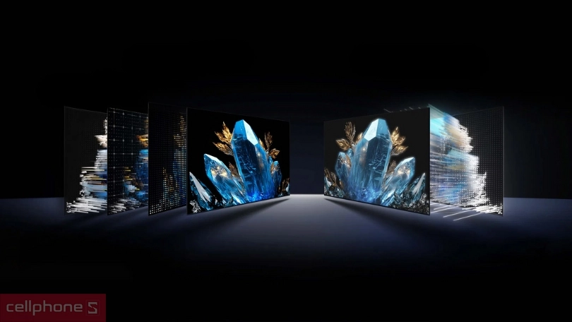 Hiển thị vượt trội với 3840 vùng làm mờ cục bộ