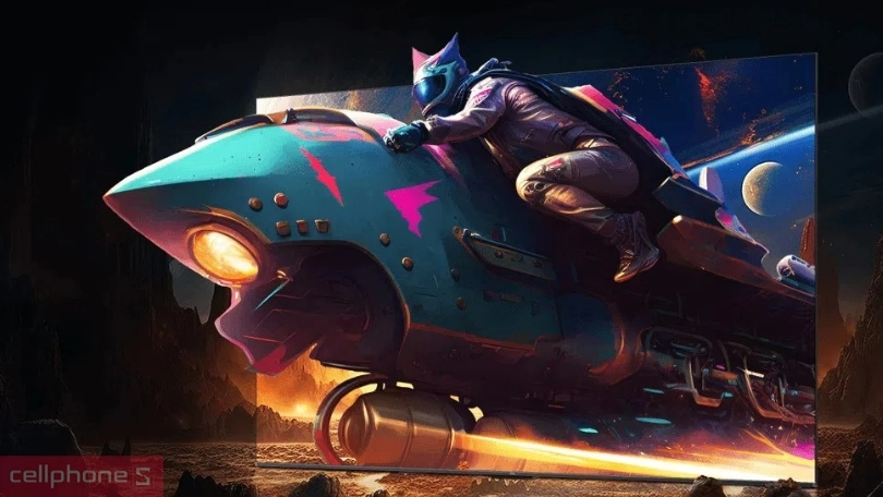 Các công nghệ hiển thị hiện đại của Google Tivi TCL QLED 98C655 4K 98 inch 2024