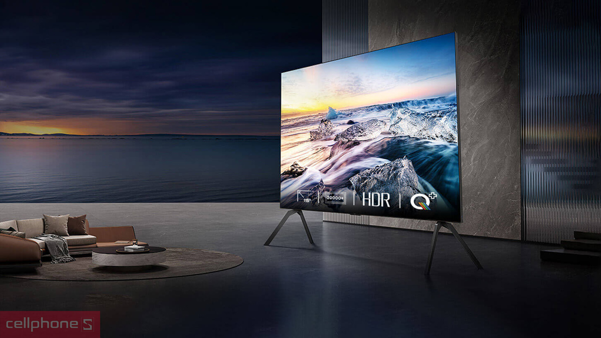 Tivi TCL 115 inch mang đến trải nghiệm xem phim chuẩn rạp tại gia
