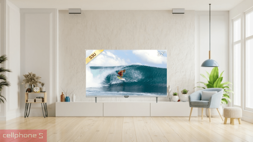 Kích thước Tivi 32 inch bao nhiêu? Đo ra sao?