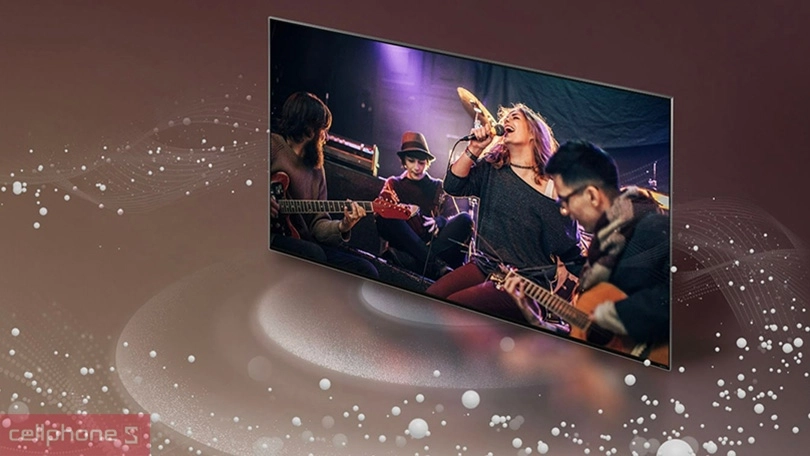 Âm thanh tivi 77 inch