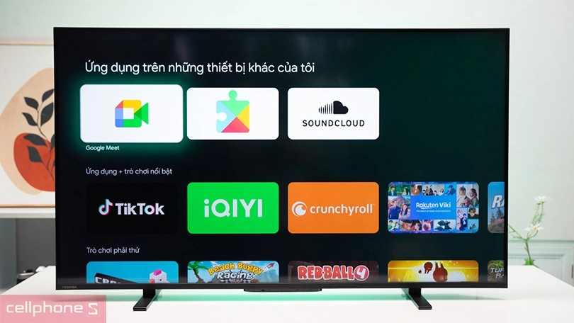 Hình ảnh Tivi Toshiba QLED 4K 50 inch 50M550LP