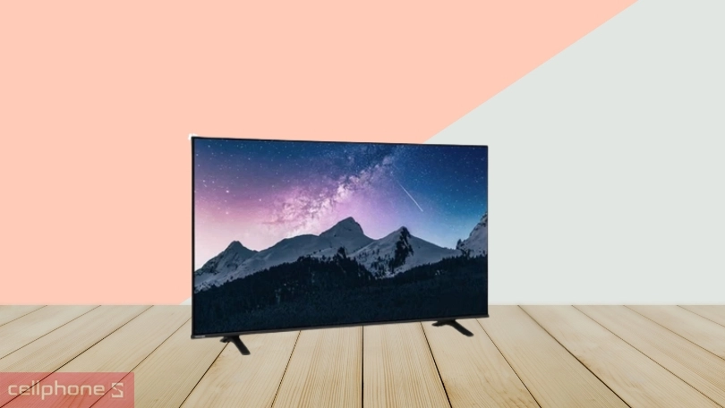 Thiết kế, kích thước màn hình của Smart Tivi Toshiba 55E330MP 4K 55 inch