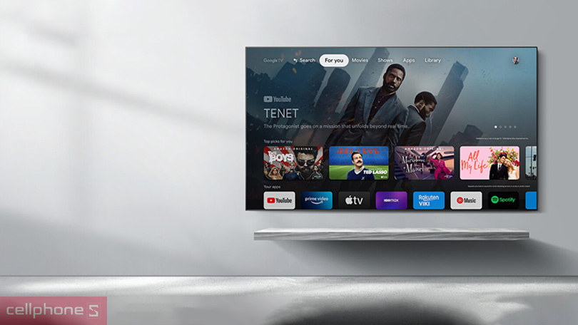 Tiện ích Tivi Toshiba 75c350lp 4K 75 inch 