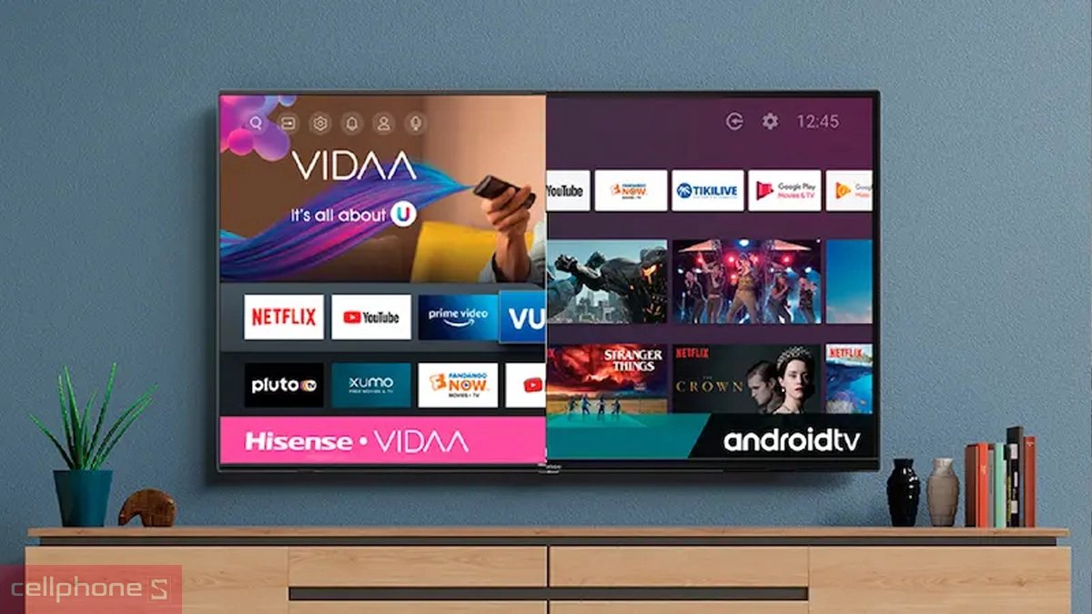 Google TV và VIDAA