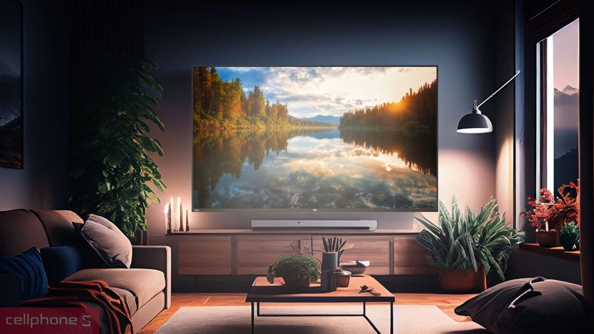 Hệ thống AiPQ Smart Tivi VSP QLED UHD 4K 55 inch VUE55GSU01