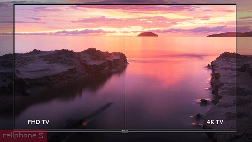 Google Tivi Xiaomi A Pro 43 inch 4K UHD - Thiết kế sang trọng, ứng dụng trí tuệ nhân tạo