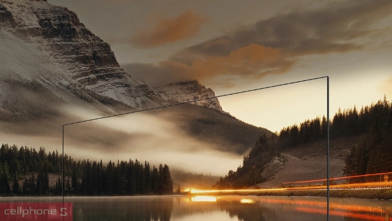 Thiết kế tivi Xiaomi QLED 4K A Pro 43 inch 2026