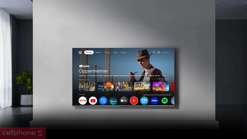 Trợ lý ảo tivi Xiaomi QLED 4K A Pro 43 inch 2026