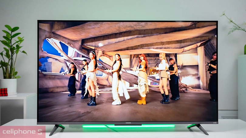 Tivi Xiaomi QLED A Pro 43 inch 4K 2025: màn hình UHD 1.07 tỷ màu, viền bezel siêu mỏng