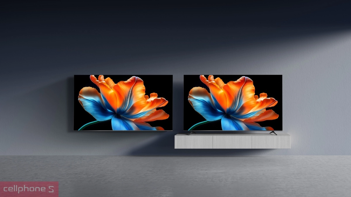 Thiết kế Google Tivi Xiaomi S Mini LED 4K 55 inch 2026