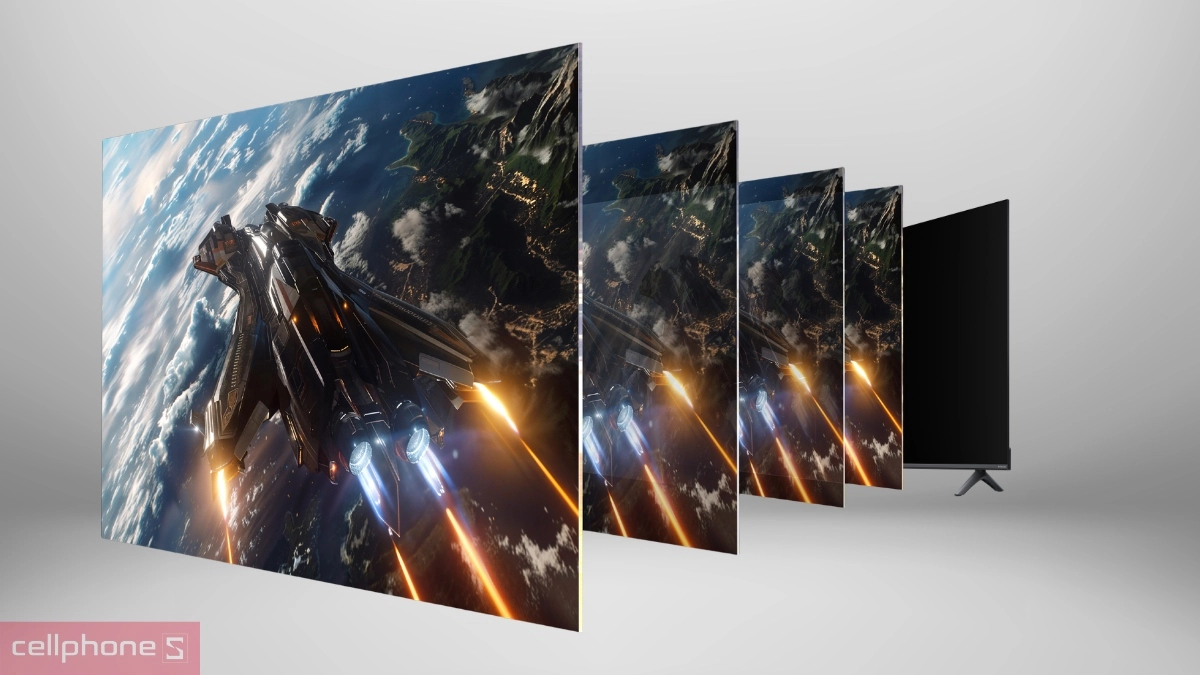 Màu sắc Google Tivi Xiaomi S Mini LED 4K 55 inch 2026