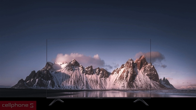 THiết kế tivi Xiaomi 4K A 55 inch 2026